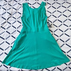 NY&C Tie Back Fit & Flare Tank Dress NWT